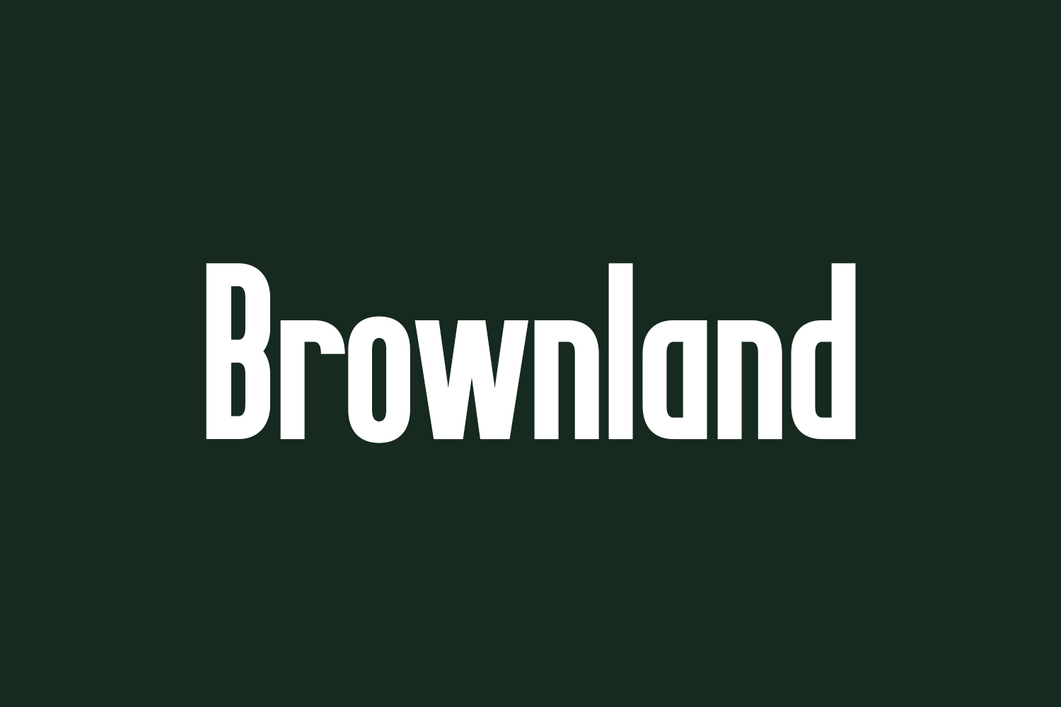 Brownland Free Font