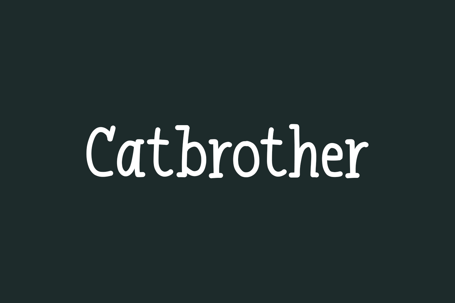 Catbrother Free Font