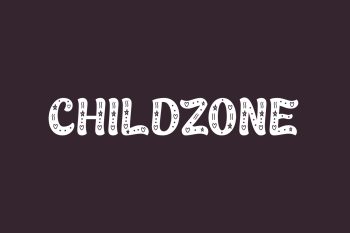 Childzone Free Font