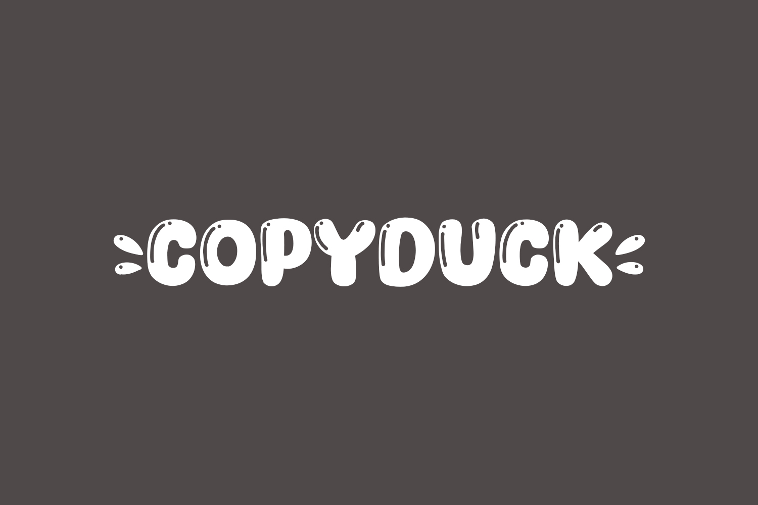 Copyduck Free Font