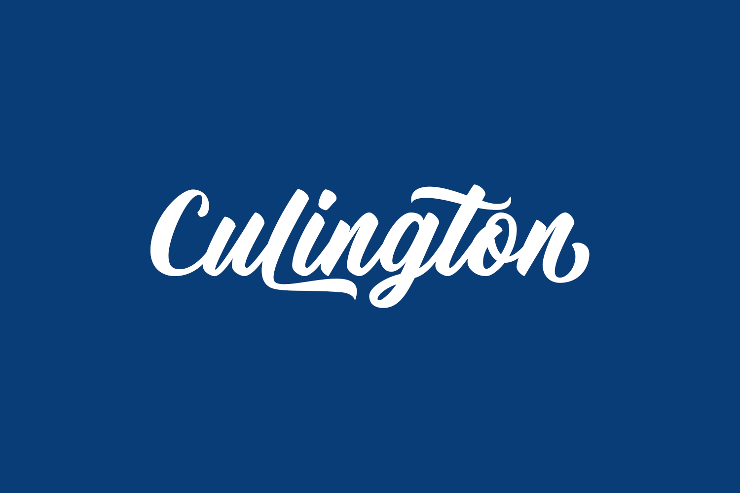 Free Culington Font