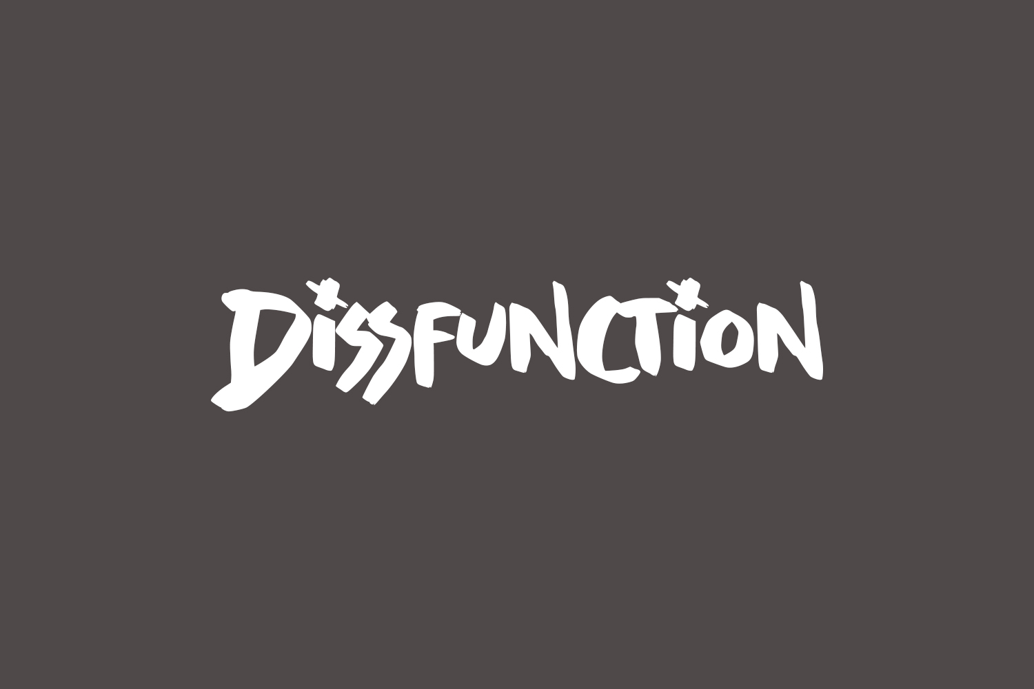 Free Dissfunction Font