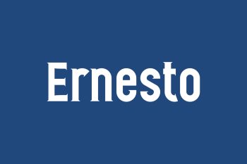 Free Ernesto Font