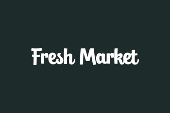 Fresh Market Free Font