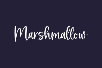 Marshmallow Free Font