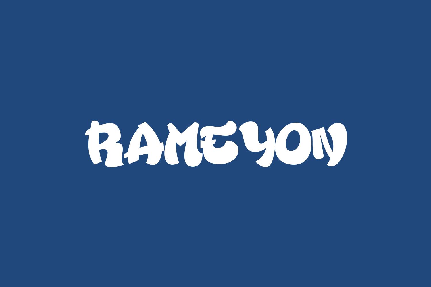 Rameyon Free Font