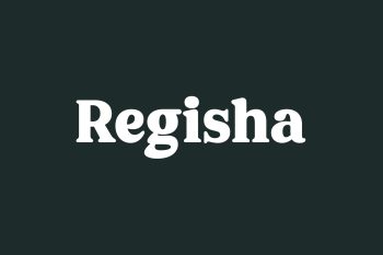 Regisha Free Font