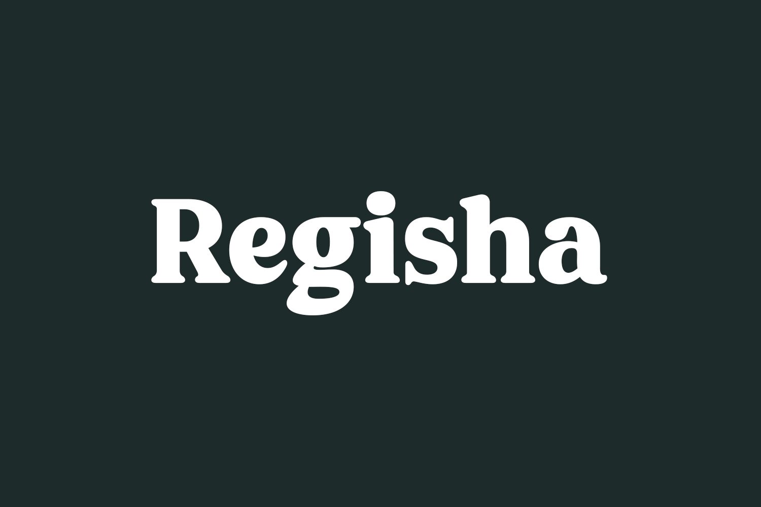 Regisha Free Font