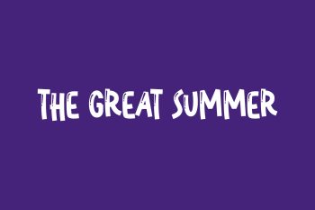 The Great Summer Free Font