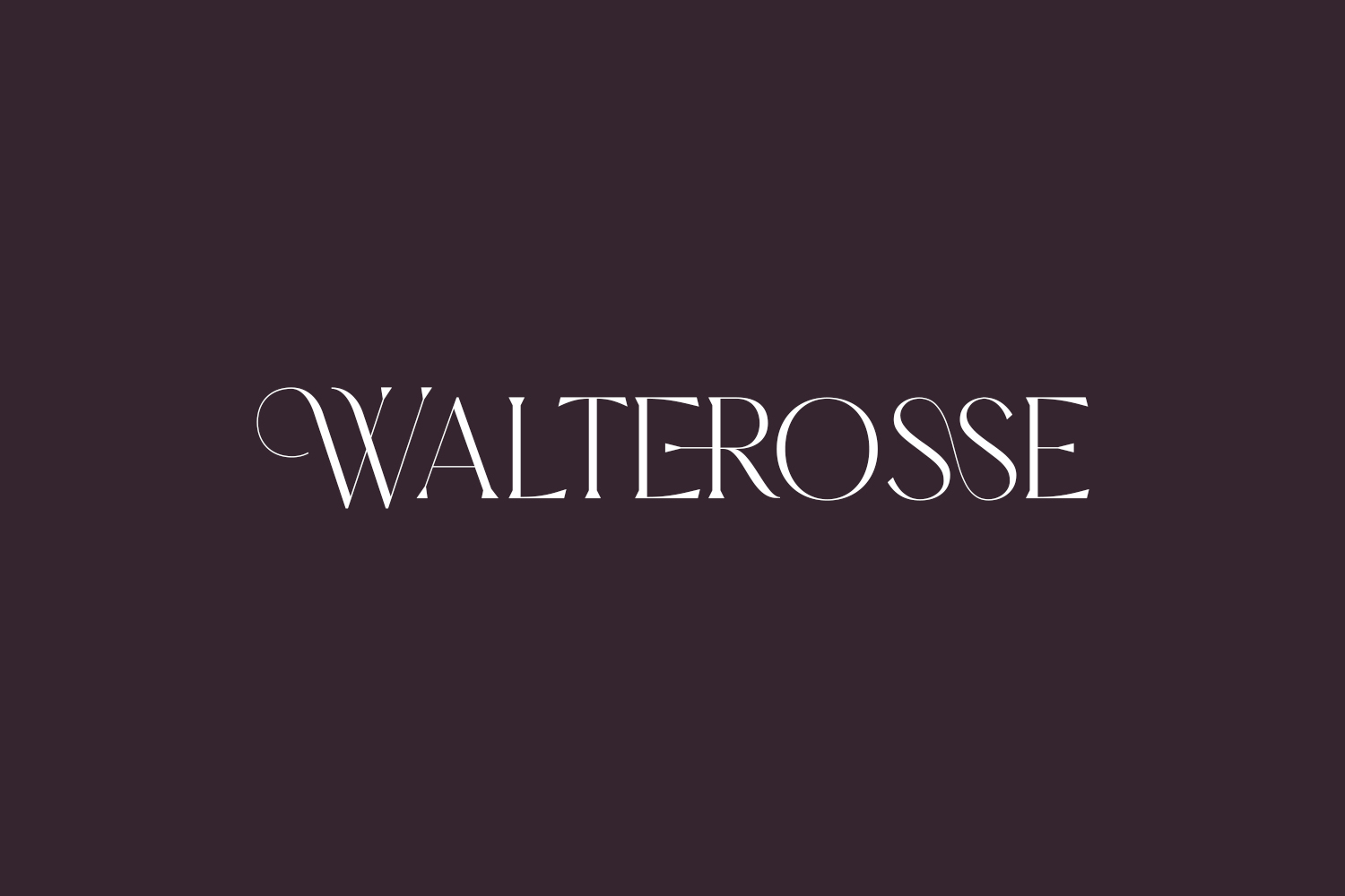 Walterosse Free Font
