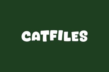 Free Catfiles Font