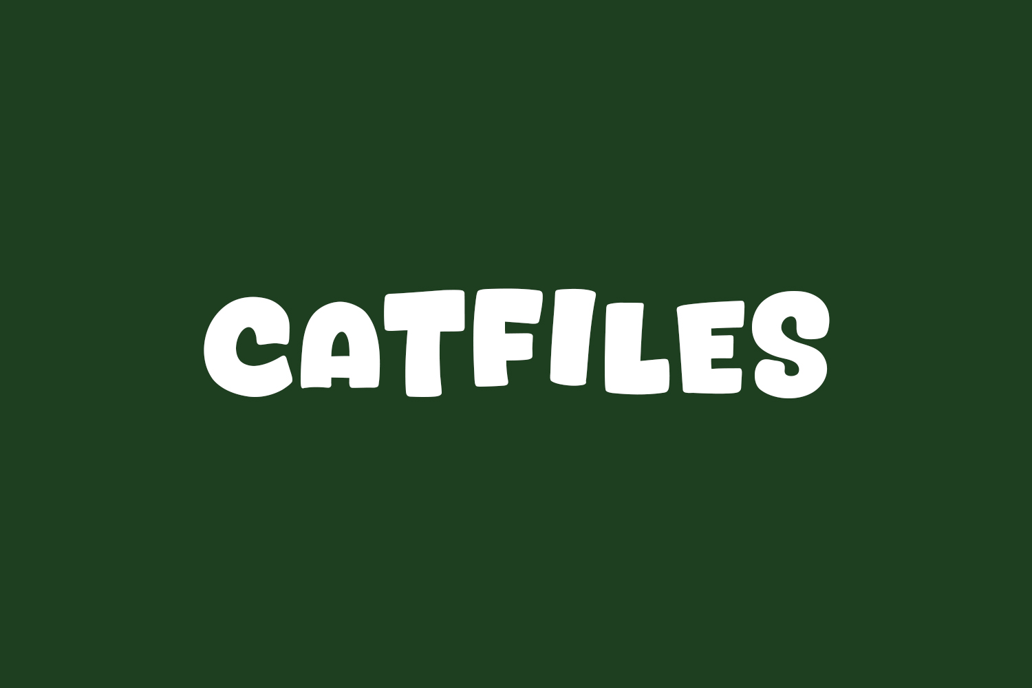 Free Catfiles Font