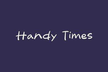 Free Handy Times Font