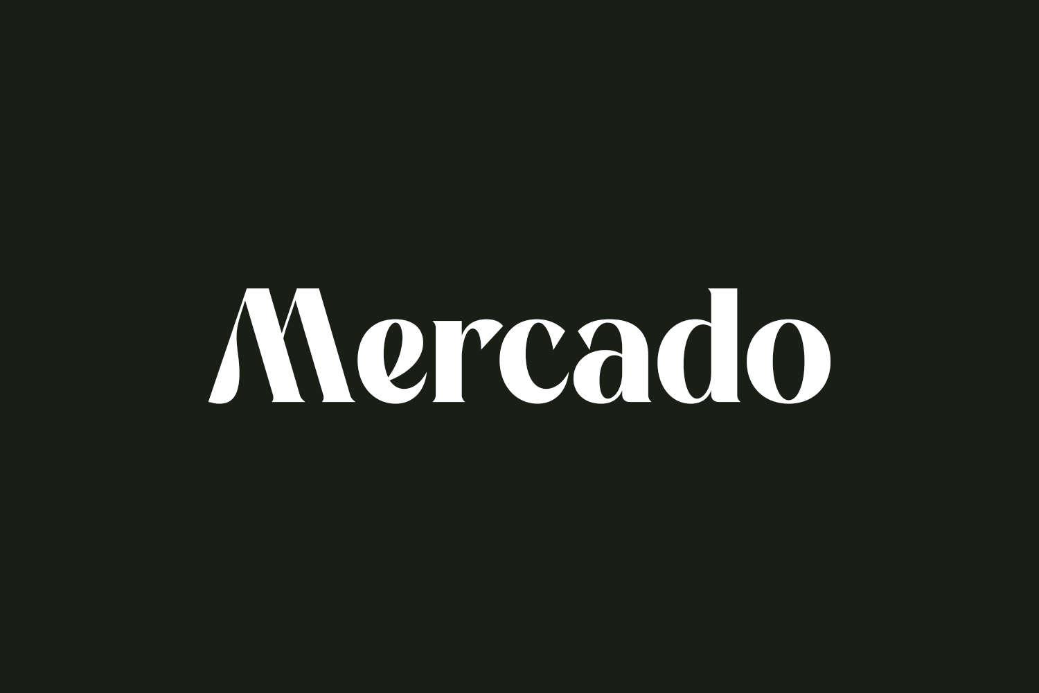 Mercado Free Font