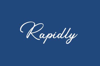 Free Rapidly Font