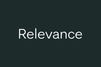Relevance Free Font Family