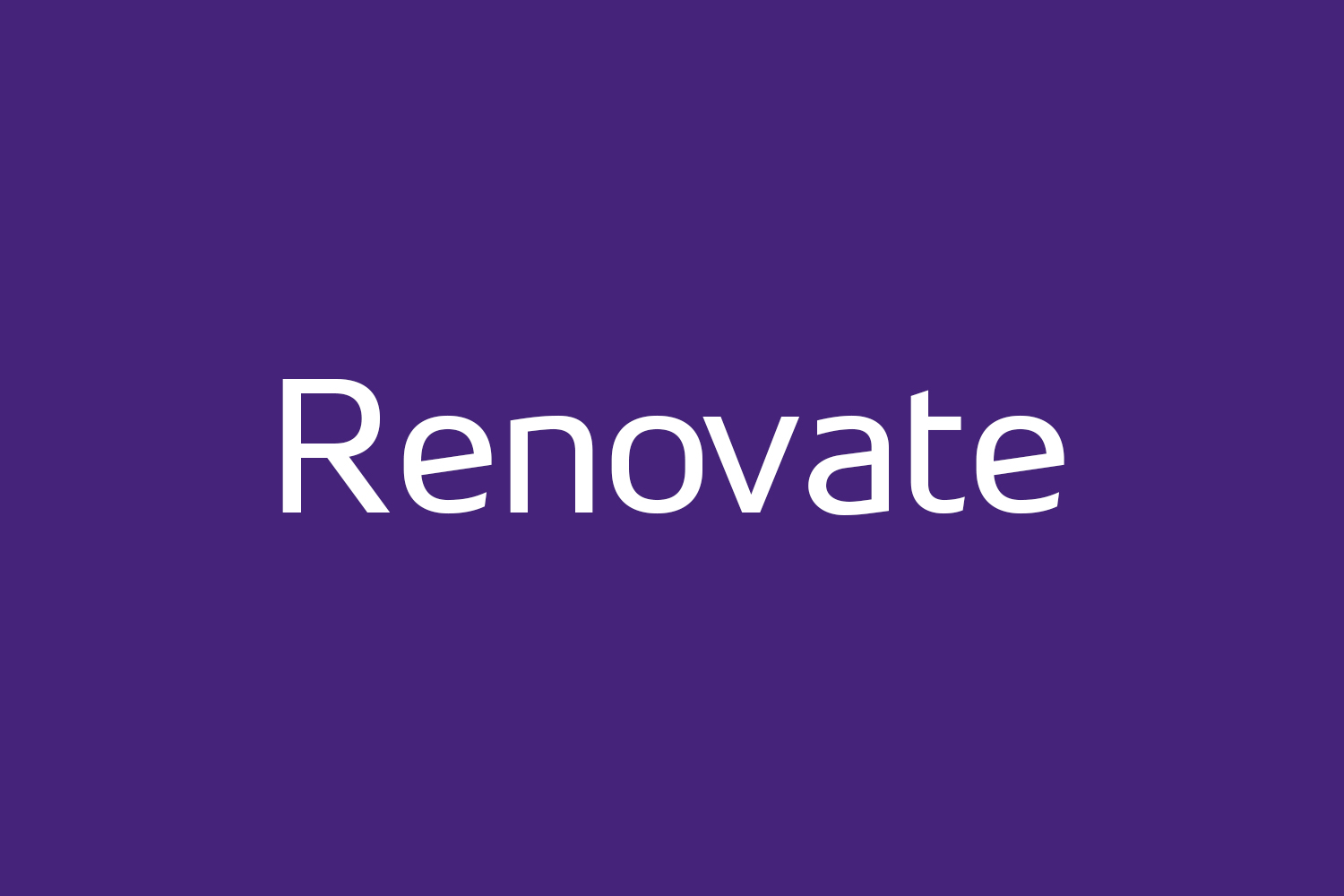 Renovate Free Font Family