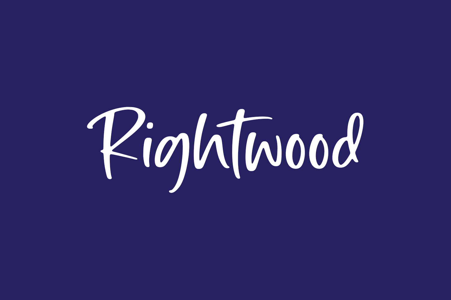 Free Rightwood Font