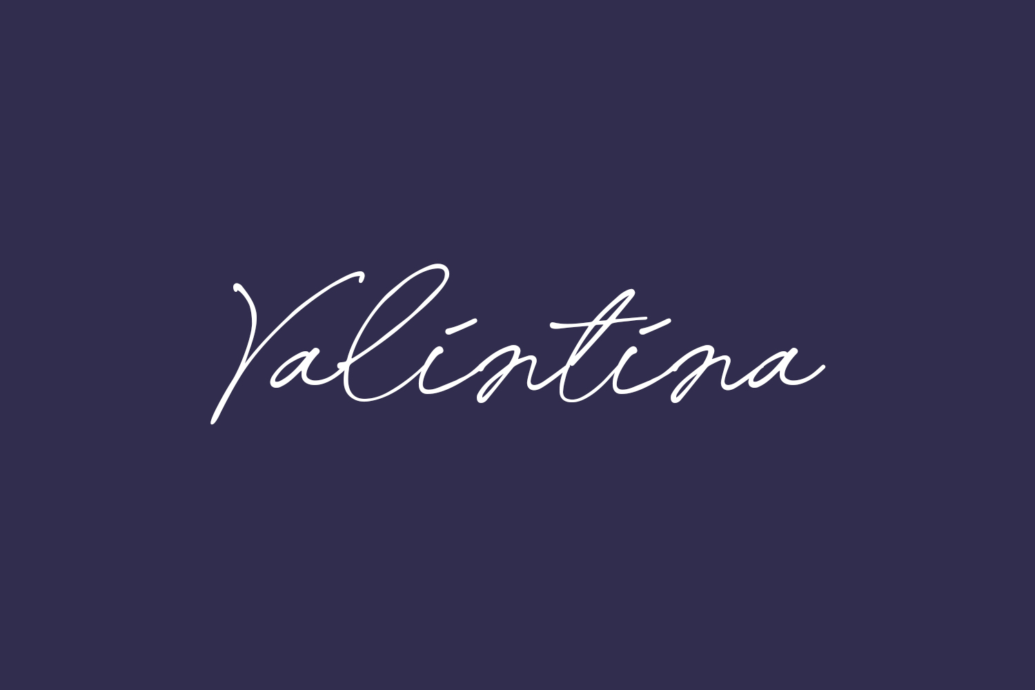 Valintina Free Font | Fonts Shmonts