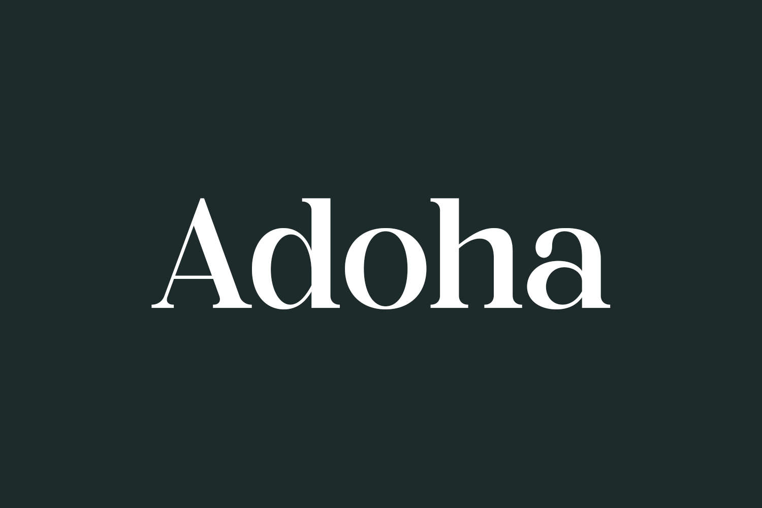 Adoha Free Font