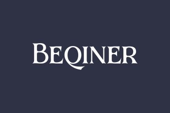 Beqiner Free Font Family
