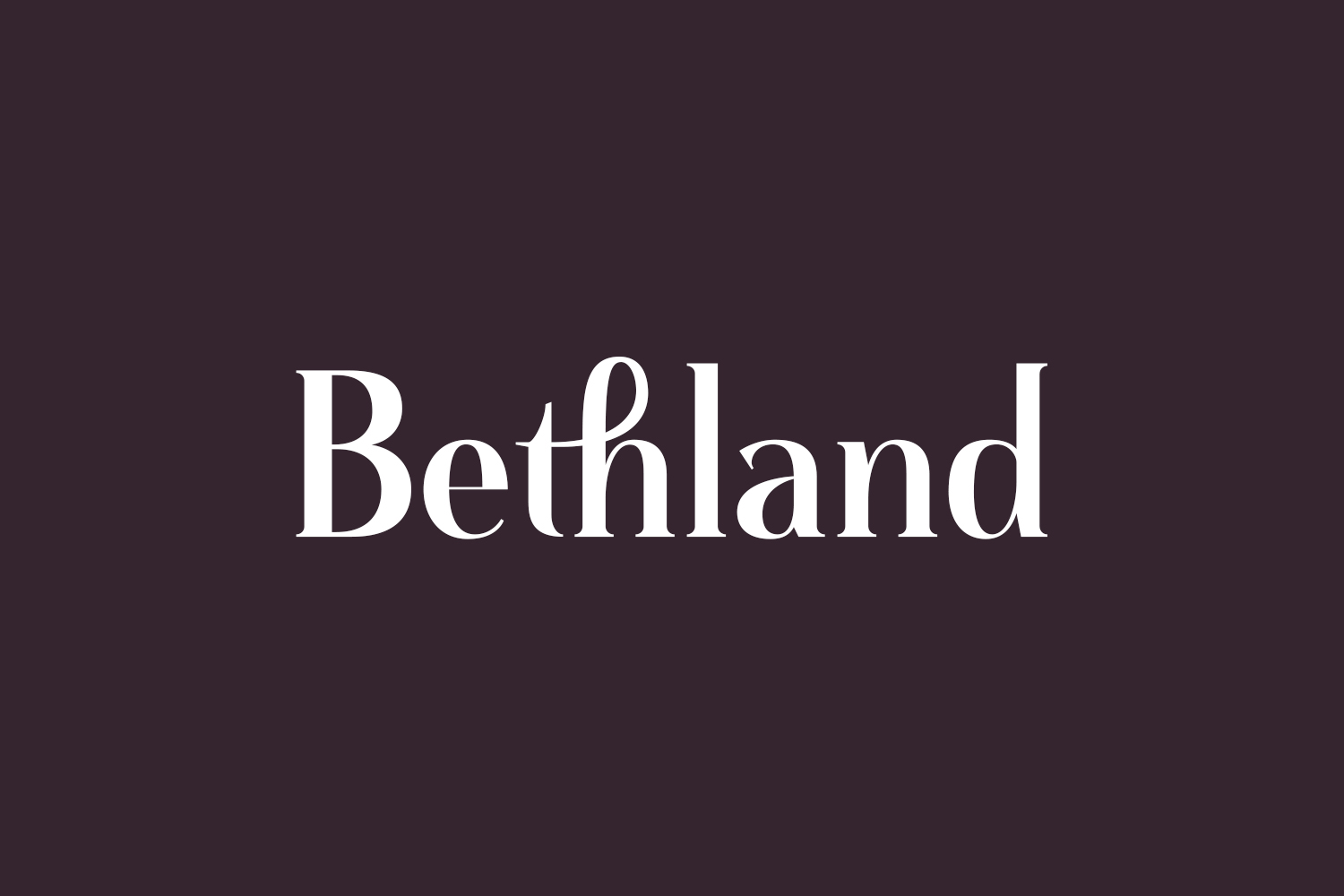 Free Bethland Font