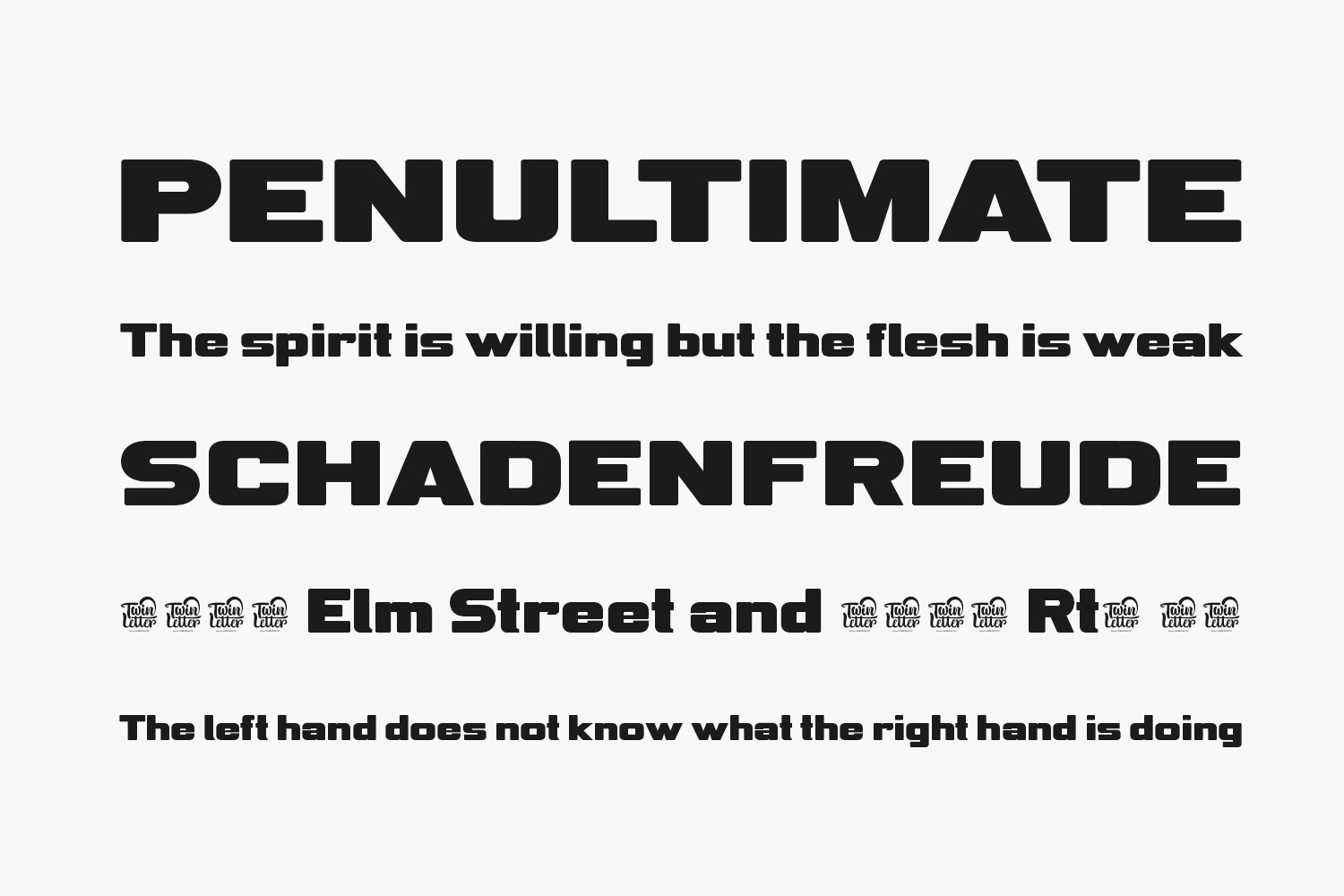 Borex Free Font Family