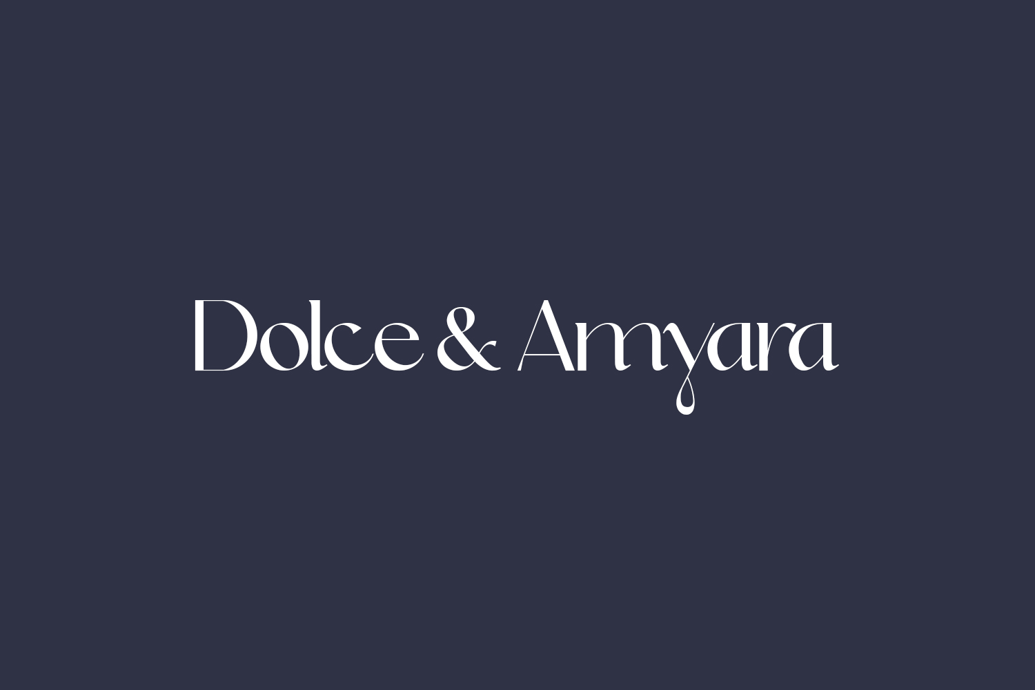 Dolce & Amyara Free Font