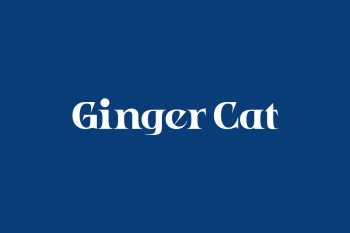 Free Ginger Cat Font