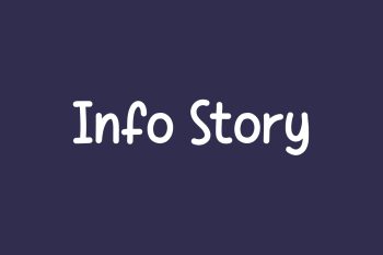 Free Info Story Font