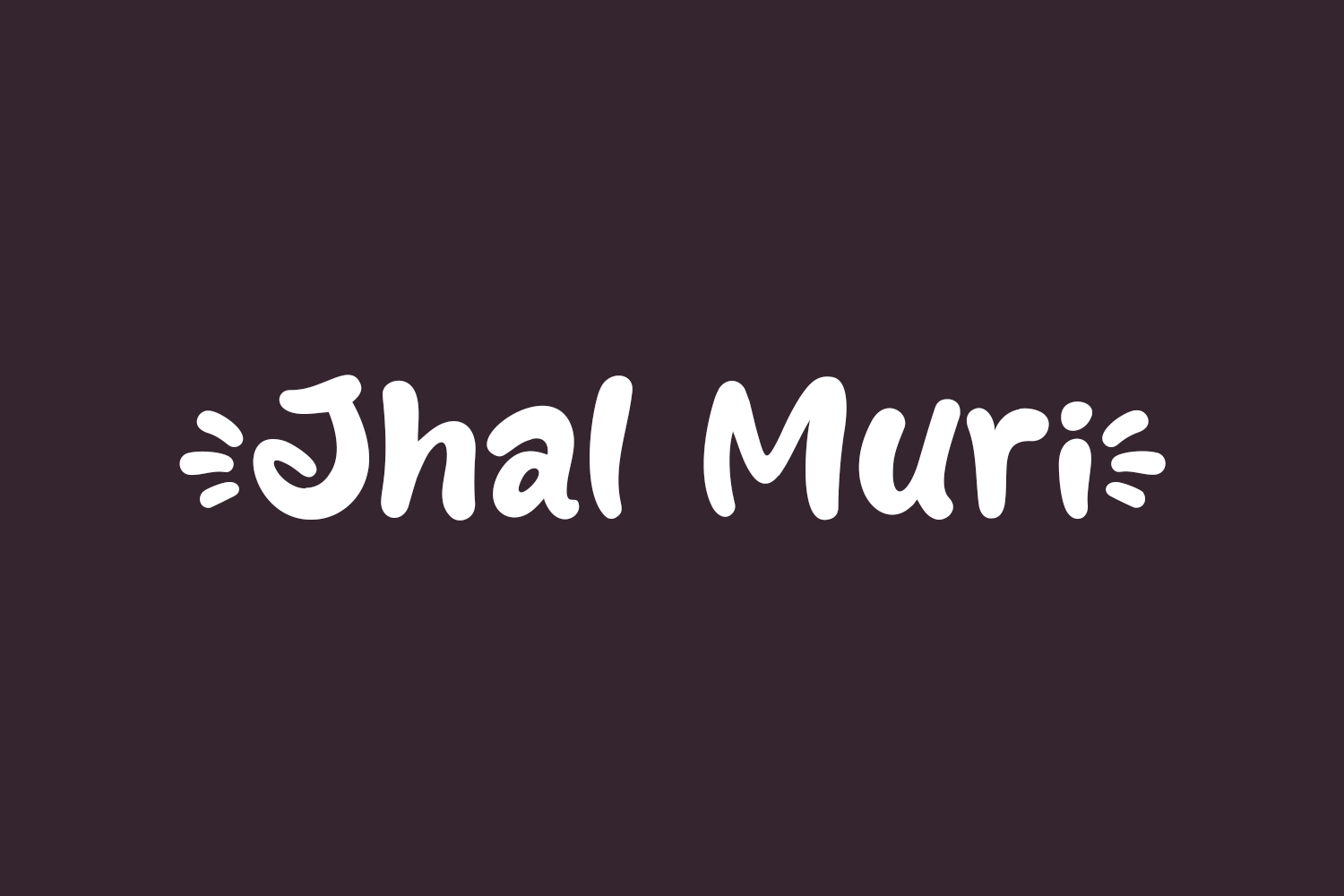 Free Jhal Muri Font