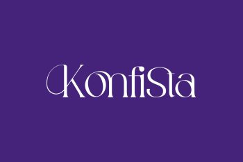 Konfista Free Font