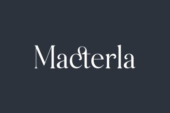 Macterla Free Font