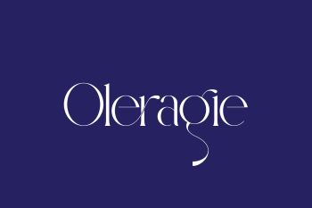 Free Oleragie Font