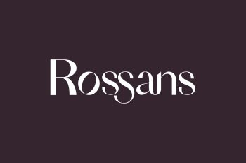Rossans Free Font