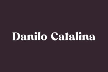 Free Danilo Catalina Font
