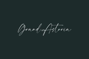 Grand Astoria Free Font