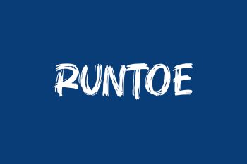 Free Runtoe Font