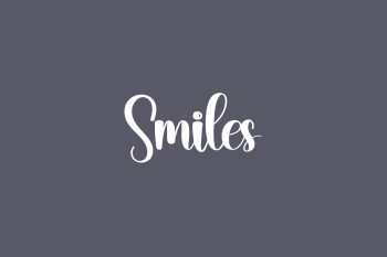 Smiles Free Font