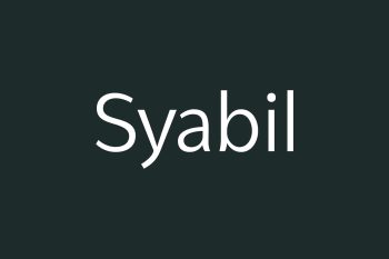 Syabil Free Font